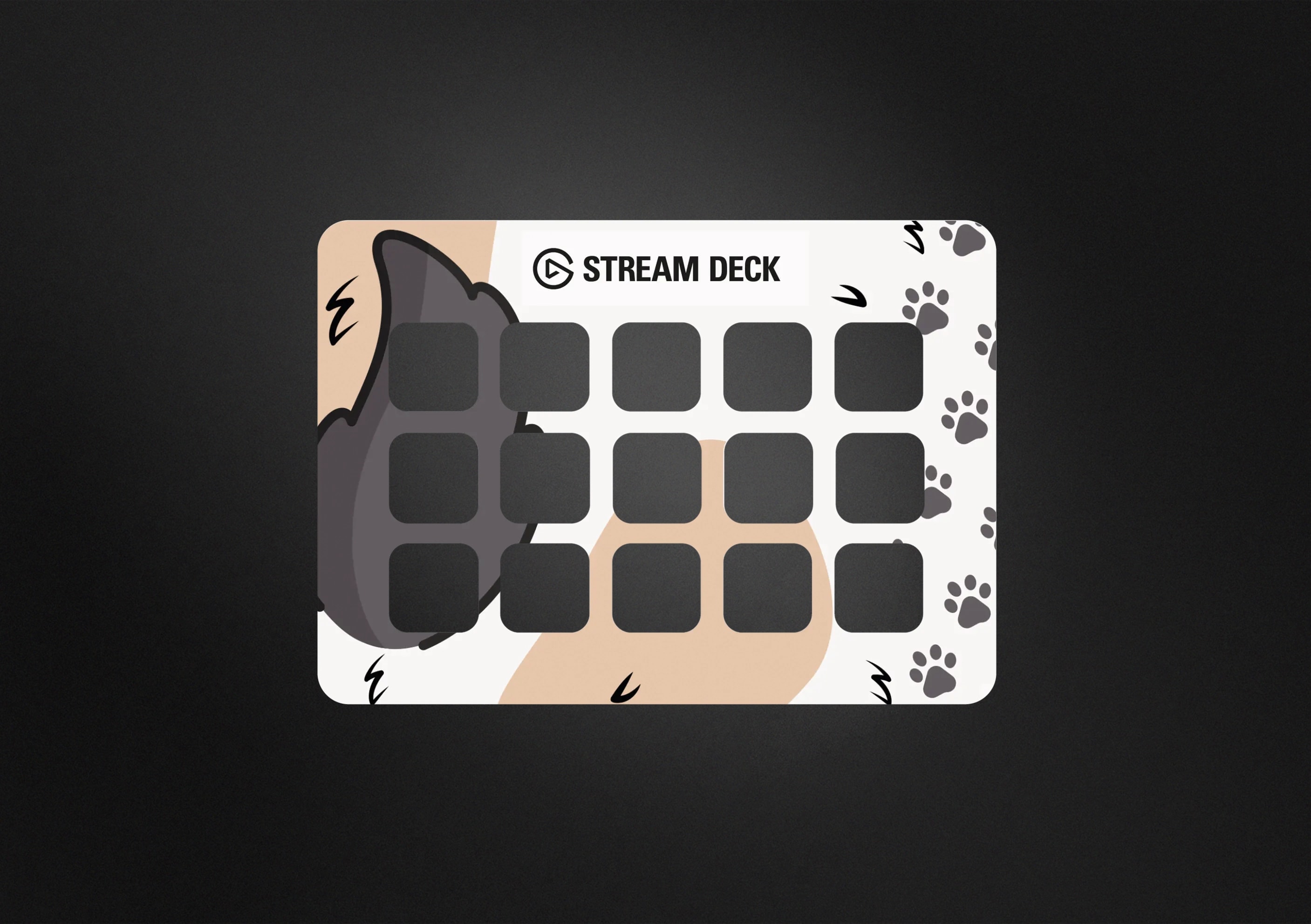 その他 STREAM DECK CUSTOM FACEPLATE Nachoneko その他 STREAM DECK CUSTOM FACEPLATE Nachoneko Nachoneko Icon
